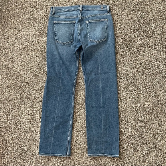 7 For All Mankind Austyn Relaxed Fit Straight Jeans Men’s Sz 33 - Picture 4 of 16